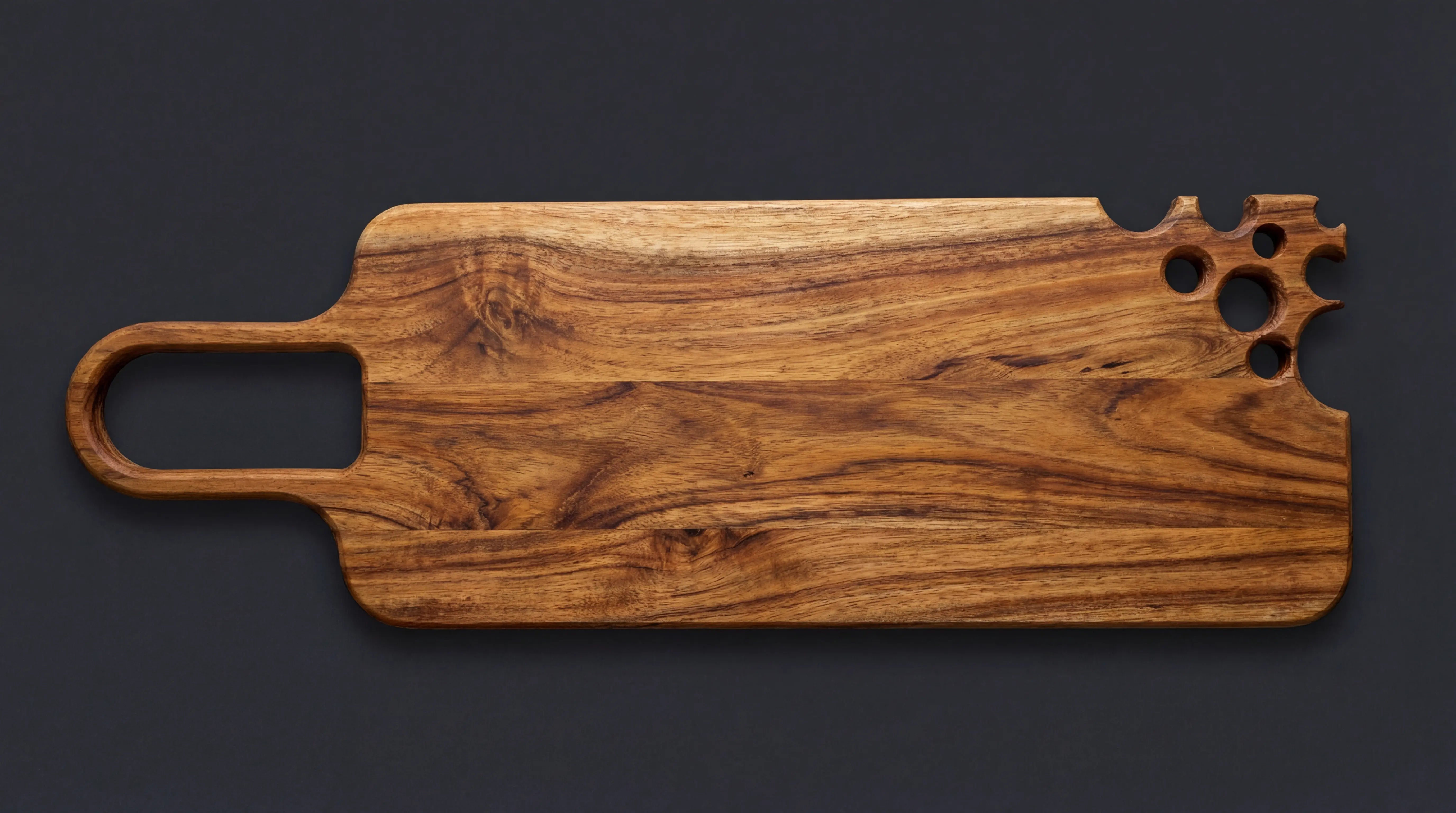 Planche fromage en bois d'Acacia Xavier Nadau Designer