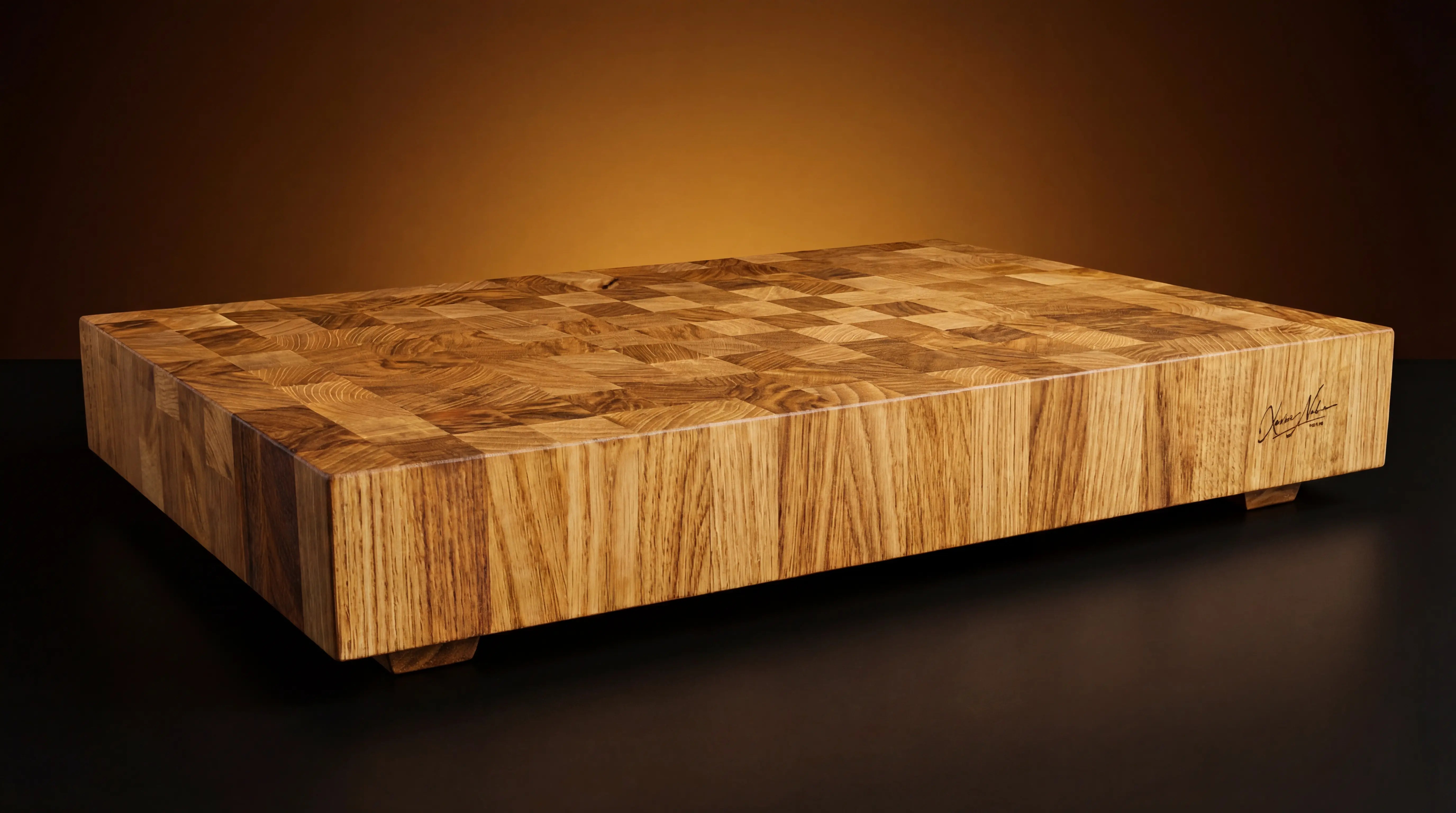 Billot en chêne massif Xavier Nadau Designer