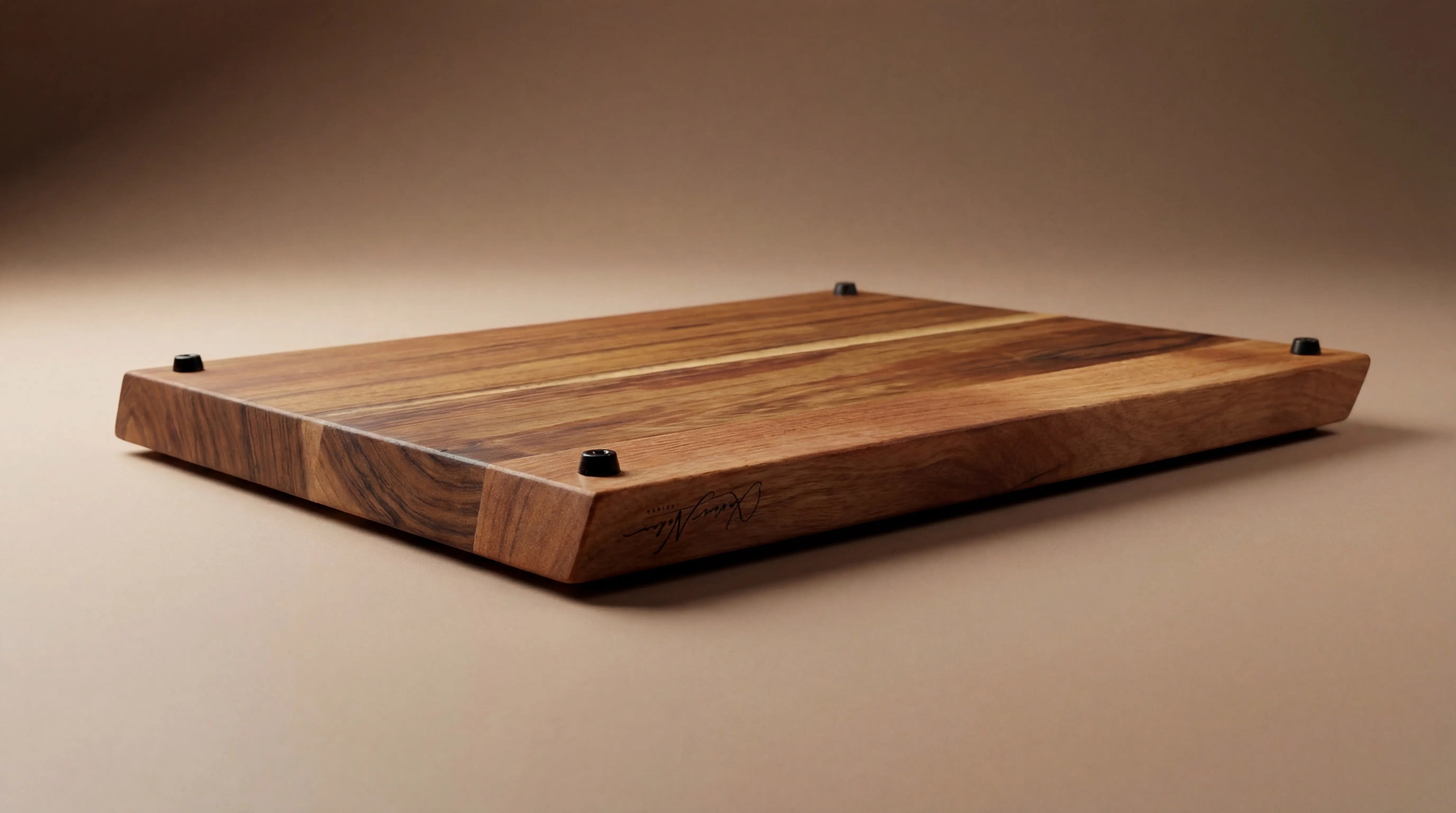 Plateau en bois d'acacia Xavier Nadau Designer